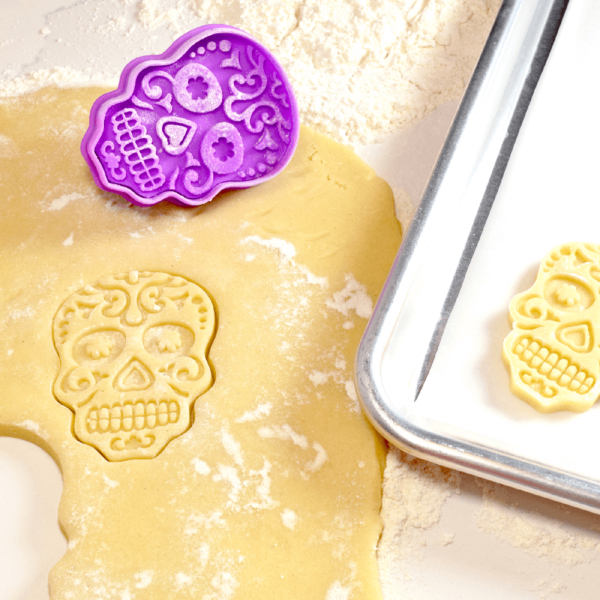 Day of the Dead Sugar Skull Stamper (3") - Image 5