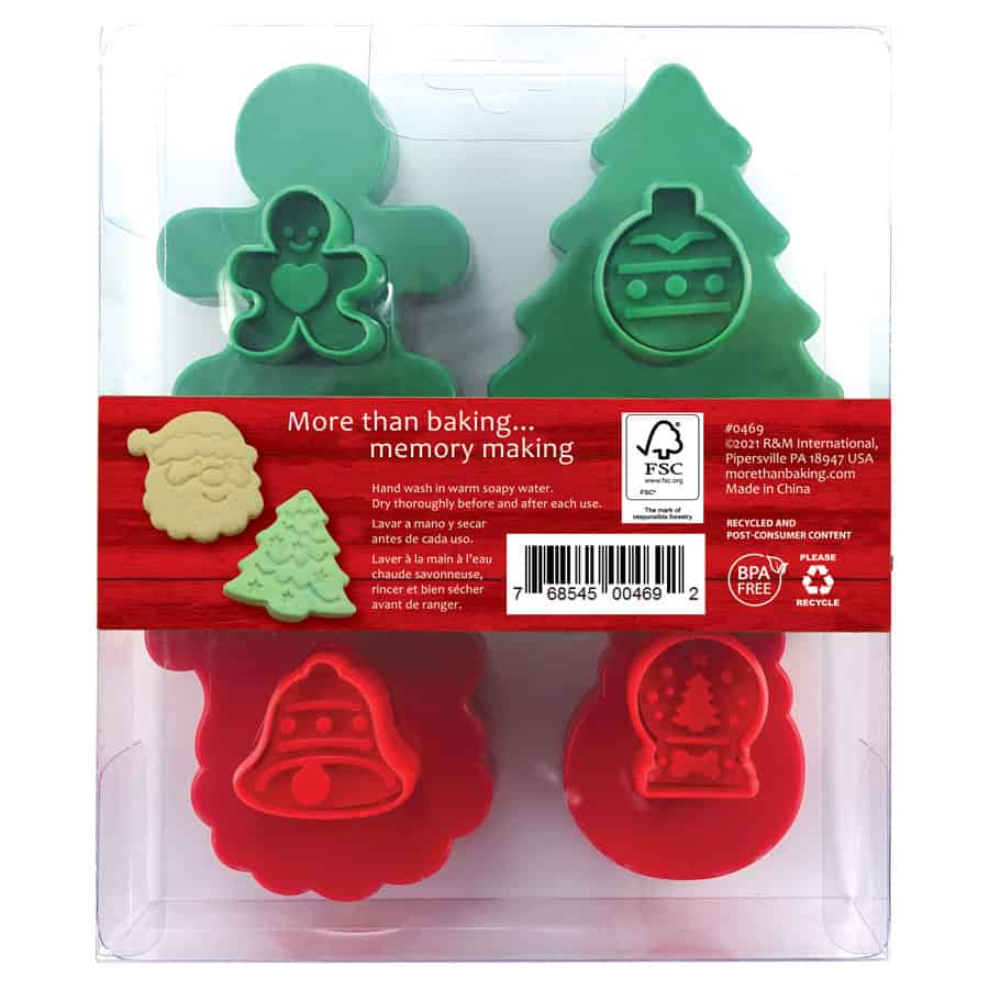 Famous Brand - set of 4 stamps (3) - MEG cookie cutters