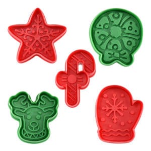 christmas pastry and cookie cutter stampers