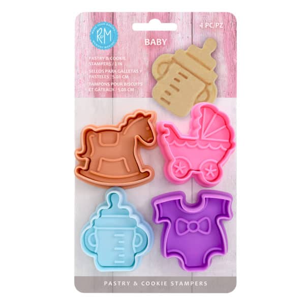 Baby Pastry & Cookie Stampers Set /4