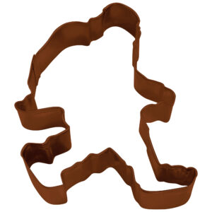 Bigfoot Cookie Cutter (Brown, 3.5")