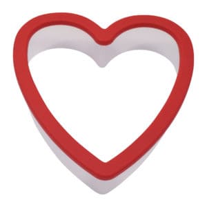 heart soft grip cookie cutter