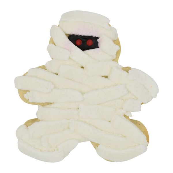 mummy halloween cookie