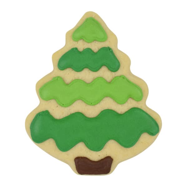 pine tree cookie