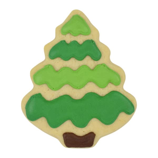 pine tree cookie