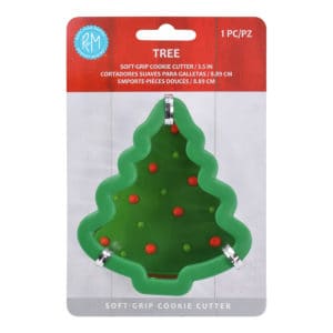 christmas tree soft grip cookie cutter