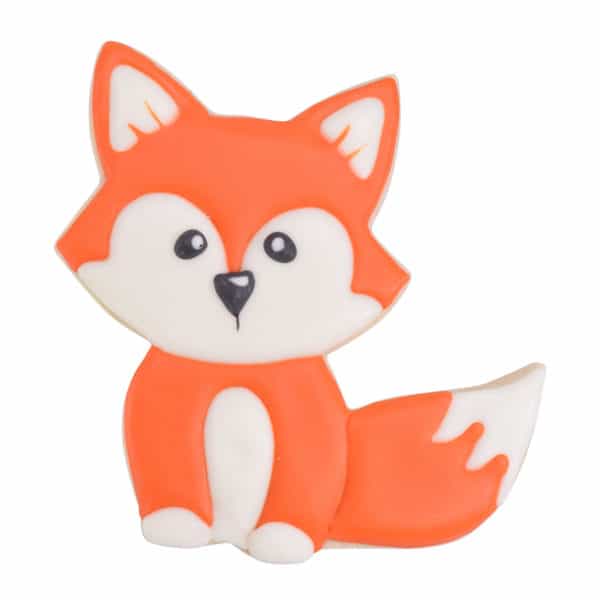 cute fox cookie