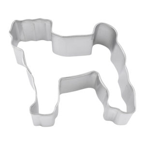 pug dog cookie cutter