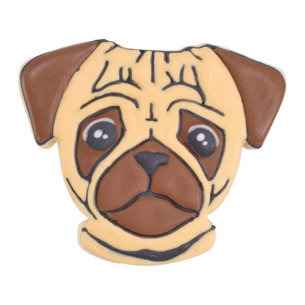 pug head cookie