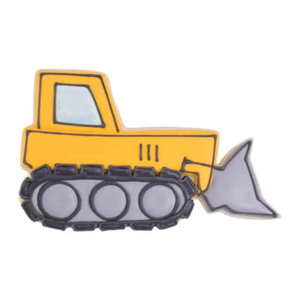 bulldozer cookie