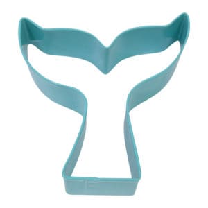3.75" Blue Mermaid Tail cookie cutter