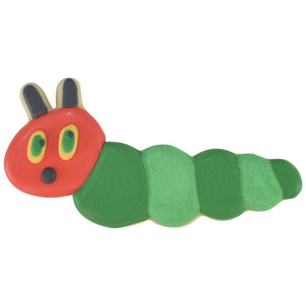 Caterpillar Cookie Cutter (Bright Green, 4.5") - Image 3