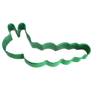 Caterpillar Cookie Cutter (Bright Green, 4.5")