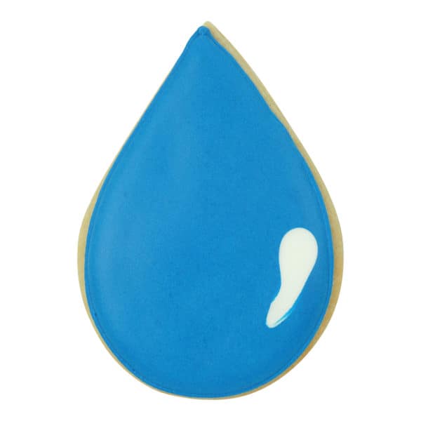 tear drop cookie