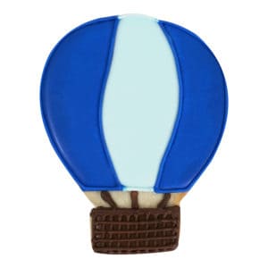 hot air balloon cookie
