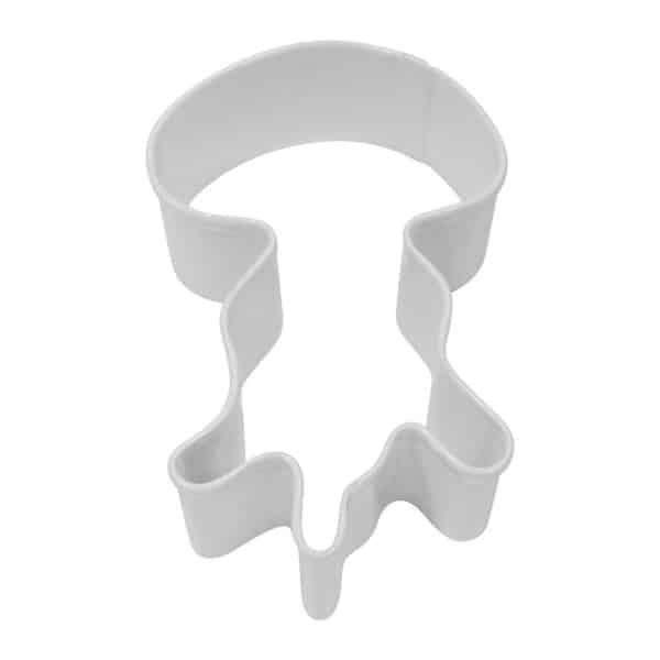 3.5" White Jellyfish cookie cutter