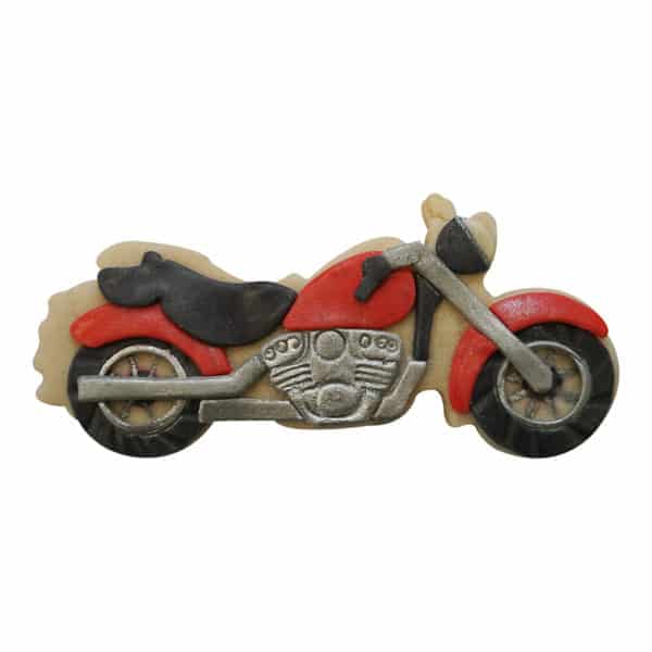 motorcycle cookie