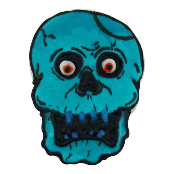 skull cookie