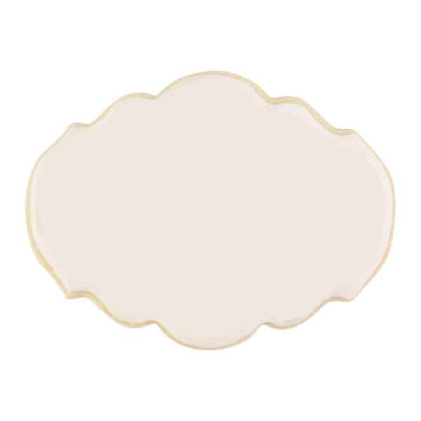 blank plaque cookie