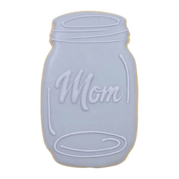 mom mason jar cookie