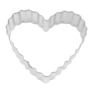 2.5" Heart Fluted