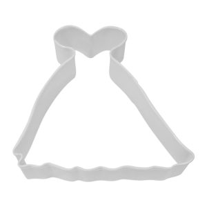 4" White Princess Gown