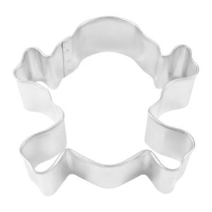 3.5" Skull & Crossbones cookie cutter