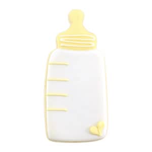 baby bottle cookie