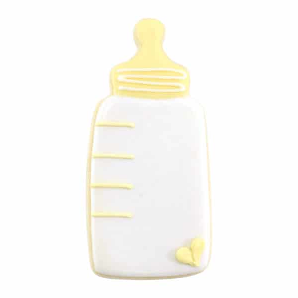 baby bottle cookie