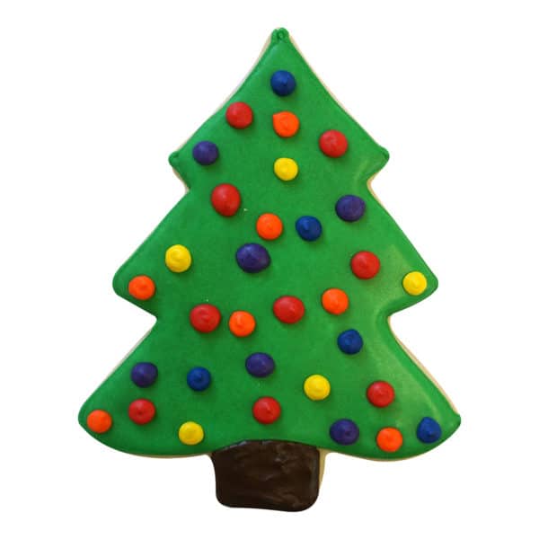 christmast tree cookie