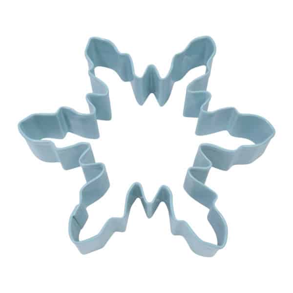 5" Blue Snowflake cookie cutter