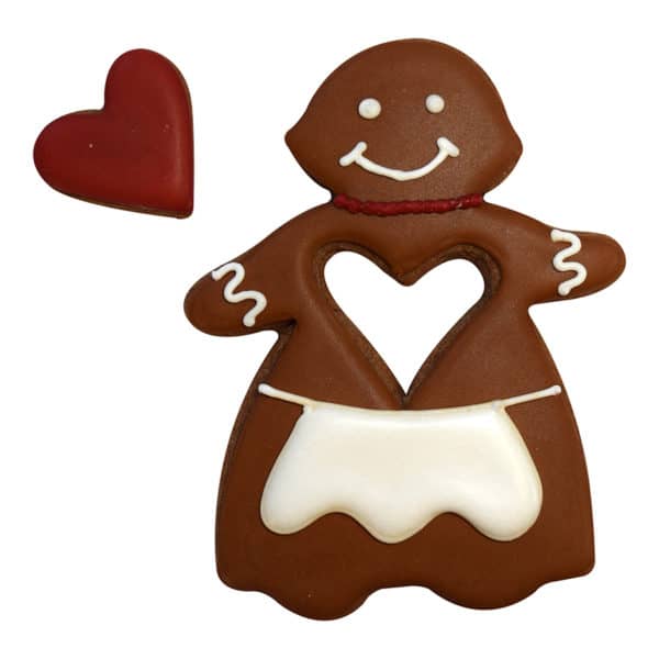 Gingerbread Girl Cookie Cutter (5") - Image 4
