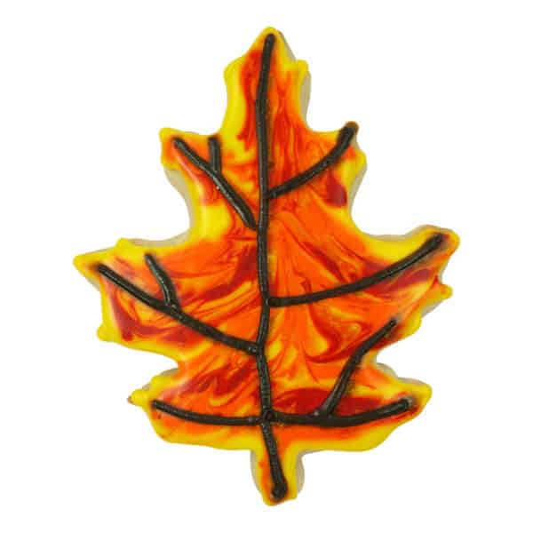 oak leaf cookie