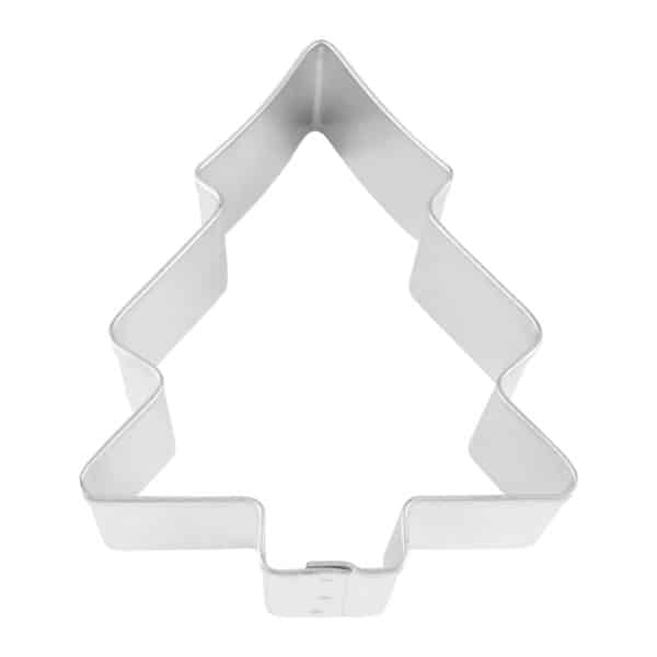 3.5" Tree Snow Covered cookie cutter