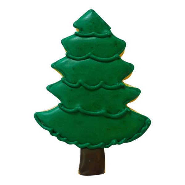 pine tree cookie