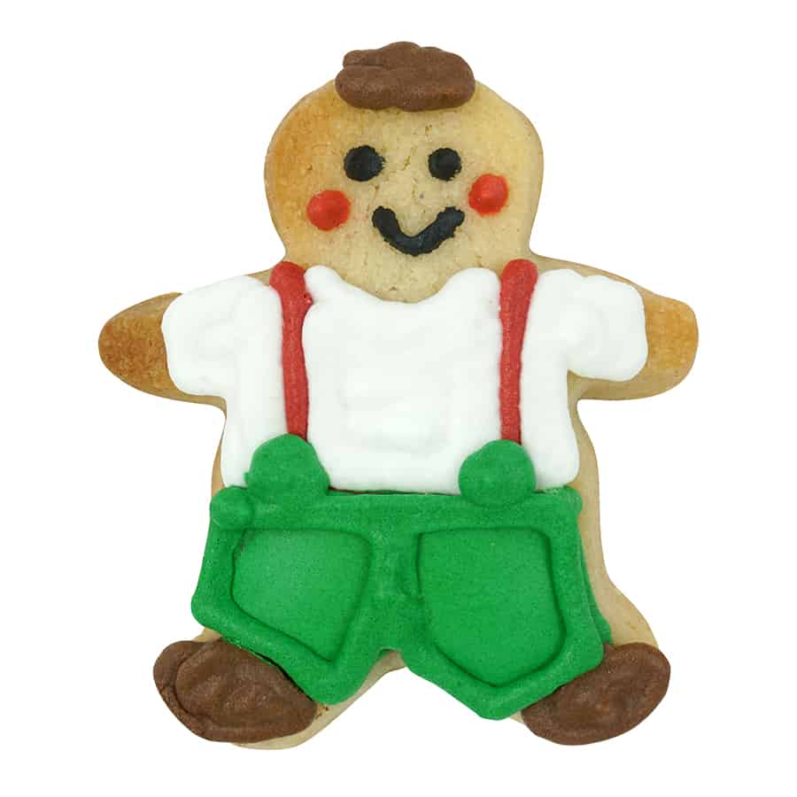 Download Gingerbread Boy Cookie Cutter (Brown, 2.25") | R&M ...