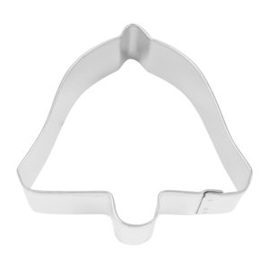 3.5" Bell cookie cutter