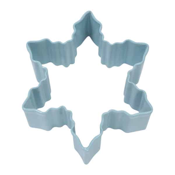 3" Blue Snowflake cookie cutter
