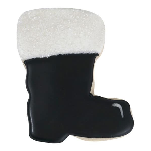 santa boot cookie