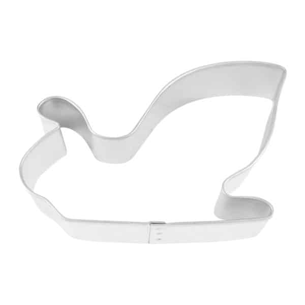 4" Santa Sleigh cookie cutter