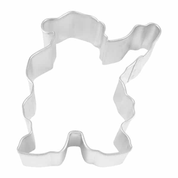 4" Santa Waving cookie cutter