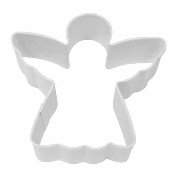 3" White Angel cookie cutter