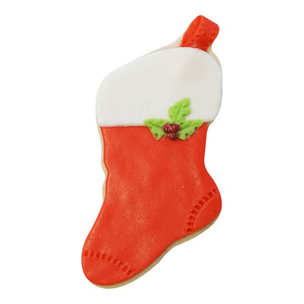 christmas stocking cookie