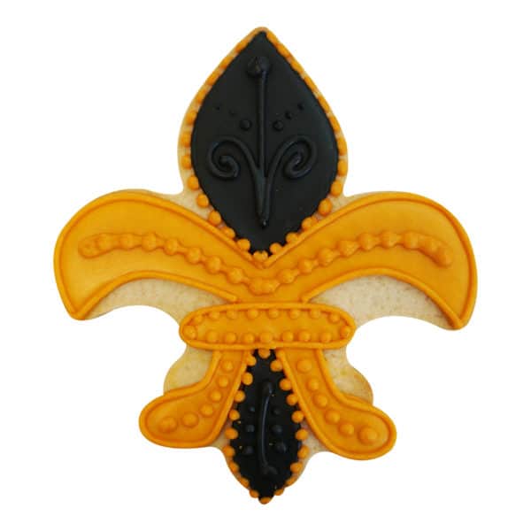 fleur di lis cookie