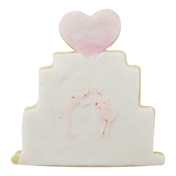 wedding cake cookie