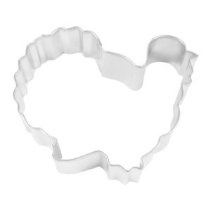 3.75" Gobbler Turkey cookie cutter