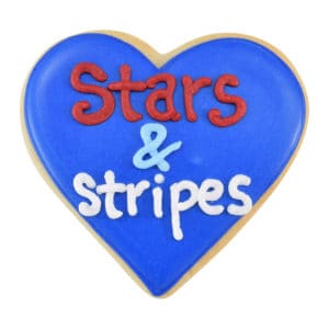 star and stripes cookie