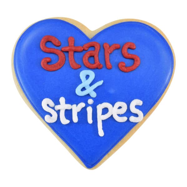 star and stripes cookie