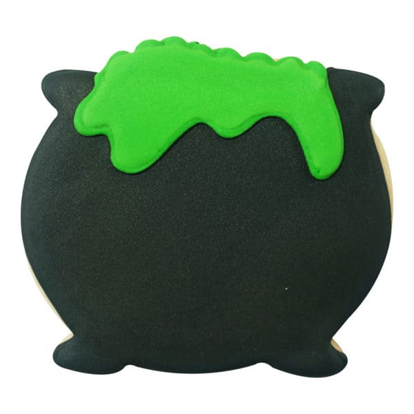 cauldron of green slime cookie