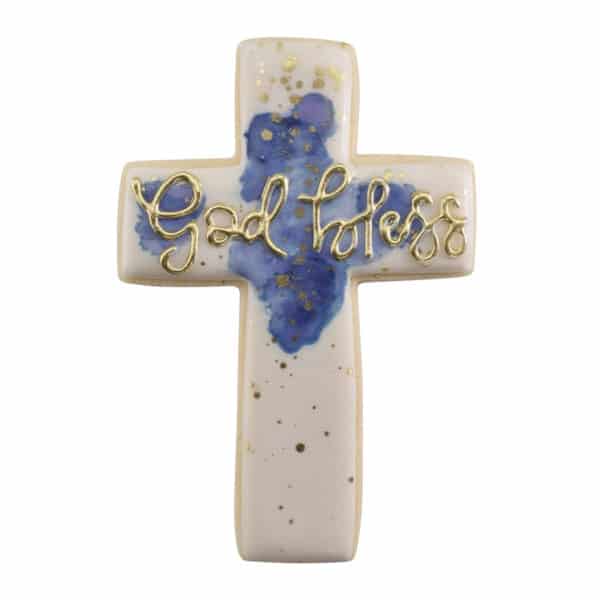 religious cross cookie